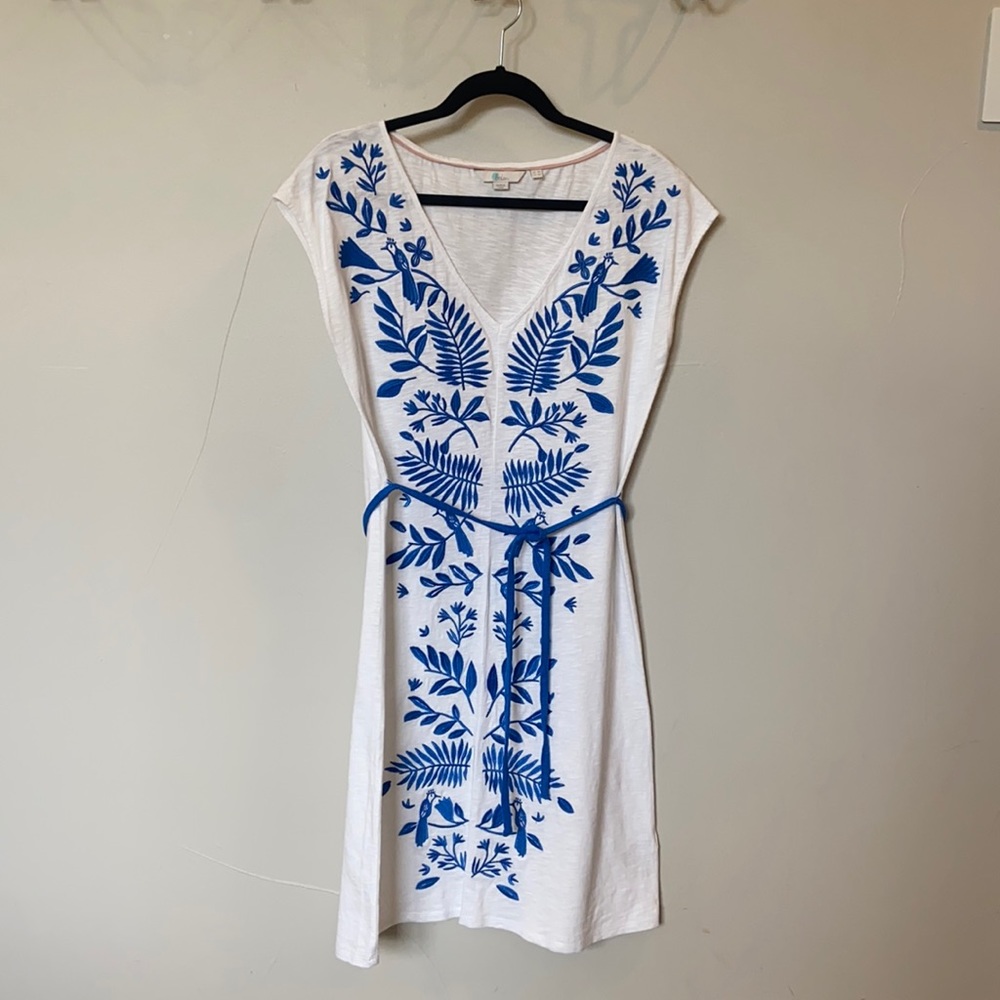 Boden Embroidered Dress
